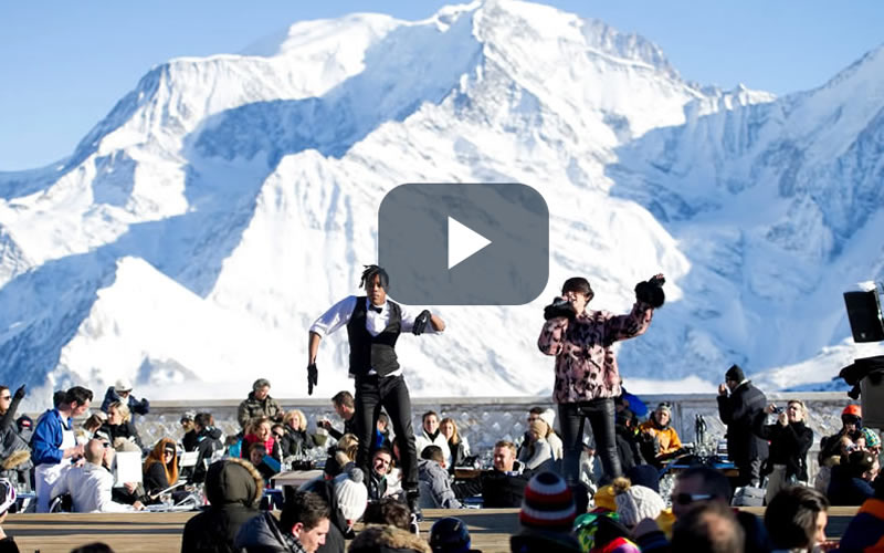 après ski, la fête en montagne à la Folie Douce